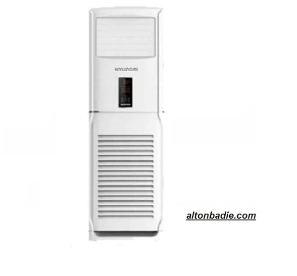 کولر گازی ایستاده سرد و گرم 48000 BTU هیوندای دارای گاز R410A