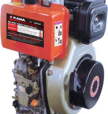 موتور دیزل تک سیلندر کاما مدل KM186FA/E
