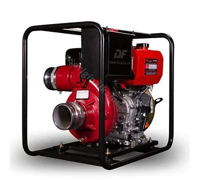 پمپ آب دیزل با استارت دستی